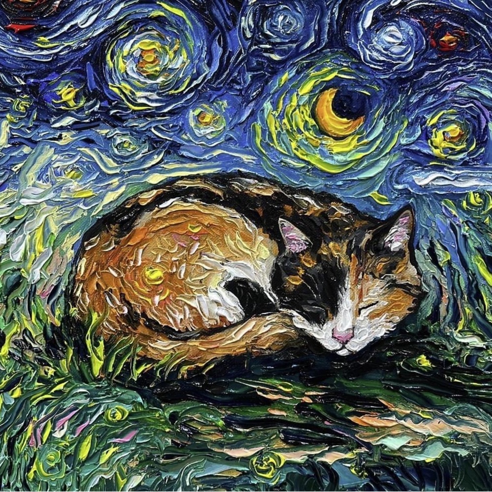 Comes with Free frame with any purchase. Artist print framed!(and I have more) 😻